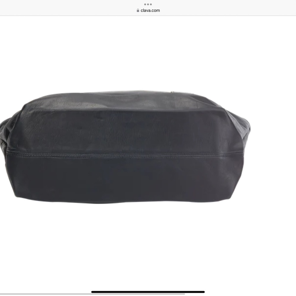 CLAVA NANTUCKET LEATHER TOTE - Picture 5 of 13